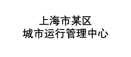 上海市某區城市運行管理中心項目